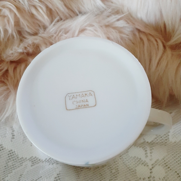 Vintage Porcelain Coffee Mug Yamaka China Japan - Picture 8 of 10